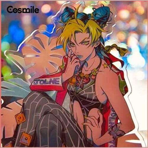 Cosmile JoJos Bizarre Adventure Jolyne Cujoh Acrylic Stand Figure Toy Display Decor Cute Fan Gift C