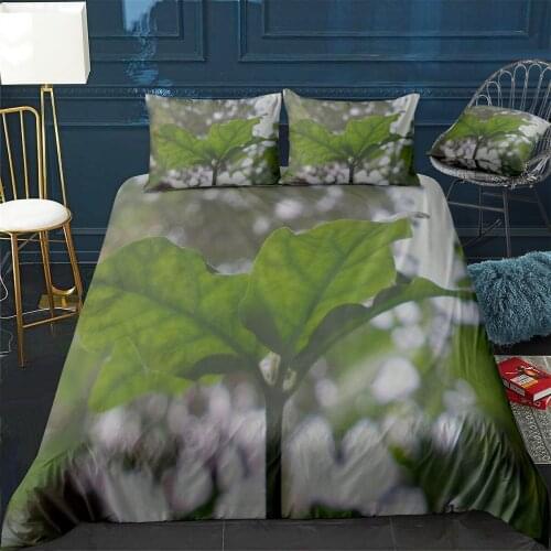 Against the light Quilt Cover Pillowcase 3Piece Comforter Bedding Set With Pillow Case Single Double Duvet Cover Home Decora