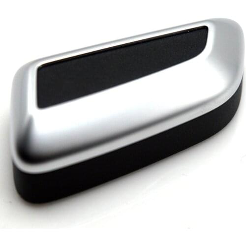 New high quality For Audi A4 B6 A6 c6 chrome seat regulator chrome plated knob switch button For Audi C6 Q5 Q7 B6 B7 818