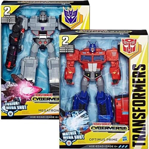 Hasbro Transformation Robot Cybertron Leader Megatron Optimus Prime Robot Car Action Figure Toys Deformation Robot Boy Toys Gift