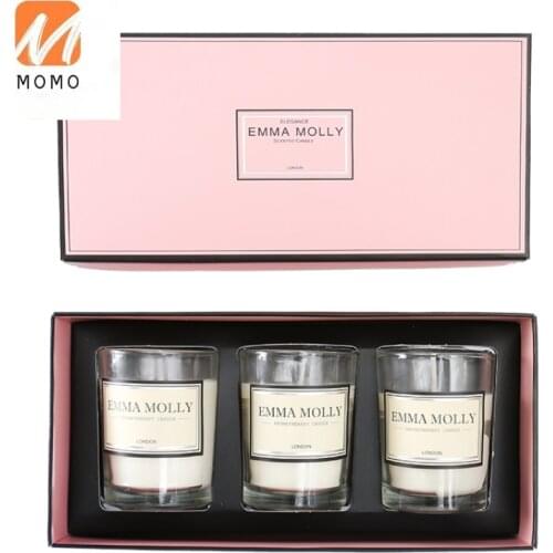 Romantic Aromatherapy Candle Gift Box Set Non-Soothing Sleep Aid Girls' Bedroom Incense Gift High Grade Exquisite Decompression