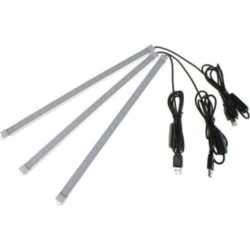 USB LED BAR Light DC 5V 5730 Bar Led 35cm 52cm Aluminum Strip Light For Cabinet Closet Study Reading Lamp With Switch