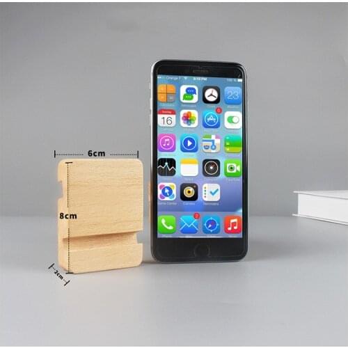 Universal Mobile Phone Holder Stand Wooden Holder For iPhone 11 X 7 Xiaomi Desk Tablet Stand Cell Phone Holder