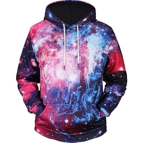 Spring And Autumn European And American Fashion 3D Printed Turtleneck Hoodie Casual Hoodie Mens Fashion Hoodie