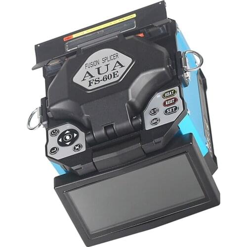 Fiber Optic Welder FS-60E Optical Fiber Fusion Splicer FTTH Fiber Optic Welder Splicing Machine better than Signalfire AI-8C