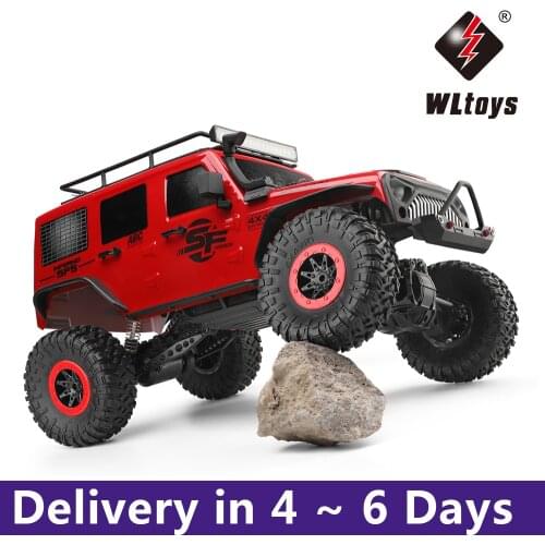WLtoys 104311 RC Car 2.4G 1/10 4WD Jeep Car SUV Brushed Motor Remote Control Off-road Crawler Car Toys For Boys