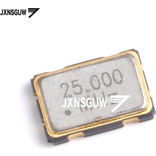 10PCS SMD active crystal 5032 25.000MHz 20PPM 3.3V 5.0*3.2mm 4 foot resonator