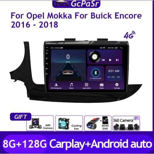 Car Multimedia Player Radio Video For Opel Mokka For Buick Encore 2016 - 2018 Android 11 Navigation GPS Touchscreen Autoradio