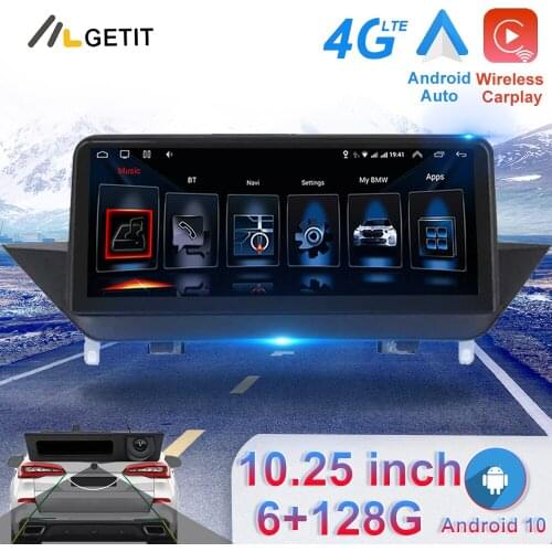 10.25" Screen IPS 4G Android 10 6G+128G Car multimedia player For BMW X1 E84 2009~2015 CIC System Radio GPS