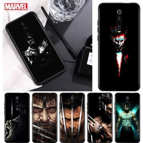 Marvel Avengers Super Hero Wolverine For Xiaomi Redmi 9T 9I 9AT 9A 9C 9 8A 8 7A 7 6A 6 5A 5 4X PRO Prime Plus Black Phone Case