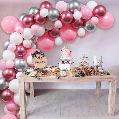 Birthday Suit Wedding Wedding Balloon Chain Combination Balloon Decoration Valentines Day Party Supplies