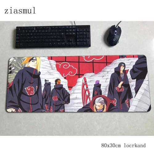 Itachi mouse pad 900x400x4mm mats HD print Computer mouse mat gaming accessories Halloween Gift mousepad keyboard games pc gamer