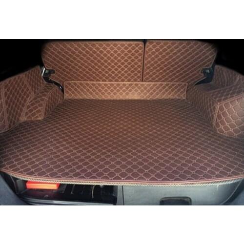 3D Leather Car Trunk Mat Cargo Liner for Nissan X-trail t31 x trail 2007 2008 2009 2010 2011 2012 2013 Fengdu MX6 Rug