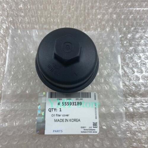 Engine Oil Cooler Filter Cap For Chevrolet Cruze Aveo Sonic Trax Vauxhall Opel Astra Zafira Pontiac G3 55593189 55353325