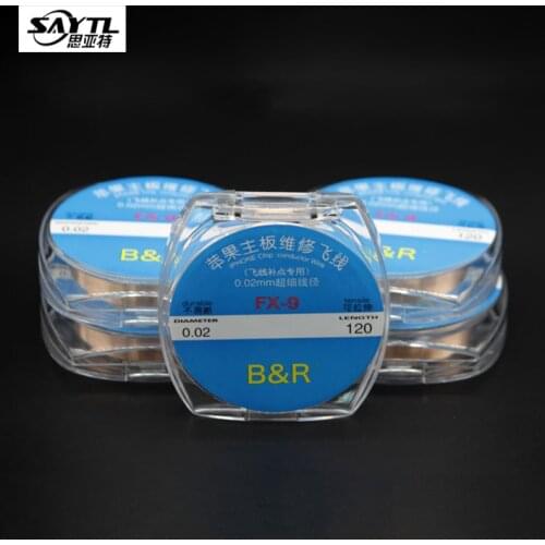 Copper Soldering Wire 0.02 mm insulation/noninsulated PCB Link Wire Maintenance Jump Line for Phone iPad PCB Welding Repair Tool