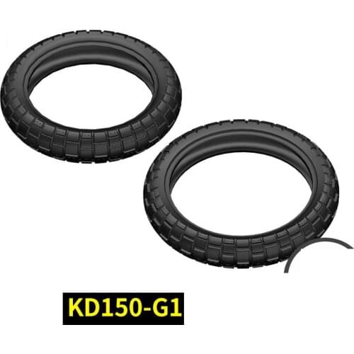 Motorcycle Tubeless Tires Front and Rear for Kiden Kd150-g1 / G2 U1
