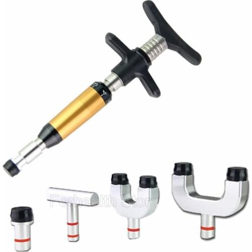 New Manual Chiropractic Gun Chiropractic Adjustment Tools Spine Massage Corrector Therapy Body Relaxation Machine