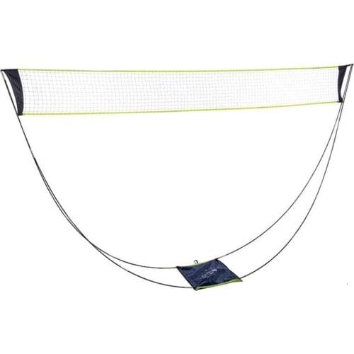 Portable Badminton Net Professional Badminton Training Square Mesh 3 M Volleyball Training Network Outdoor Tennis Net Frame Bag