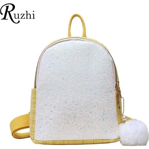 Женские рюкзаки с блестками Ruzhi China At AliExpress