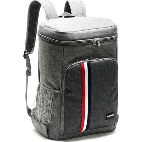 30L Oxford Cooler Backpack Thermal Lunch Picnic Insulated Car Cooler Bag Fresh Food Delivery Thermal Bags Refrigerator