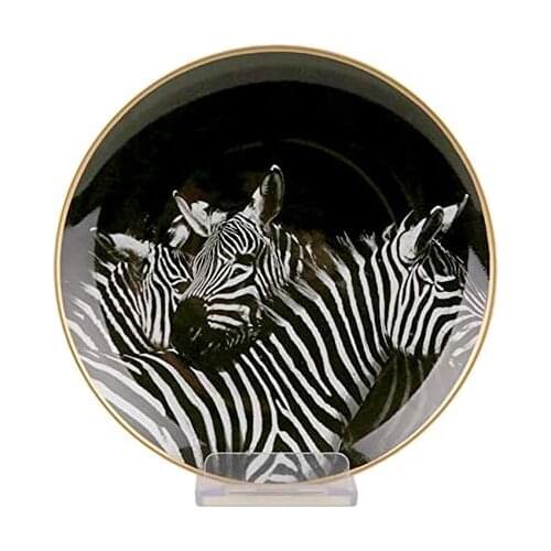 Lucky Art- UU Seriesnavy Blue Plate 25 CM