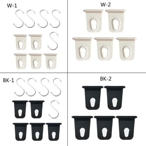 All Purpose Caravan RV Clothes Hanger Clip Awing Hanger Hooks Simple Design Plastic Hooks