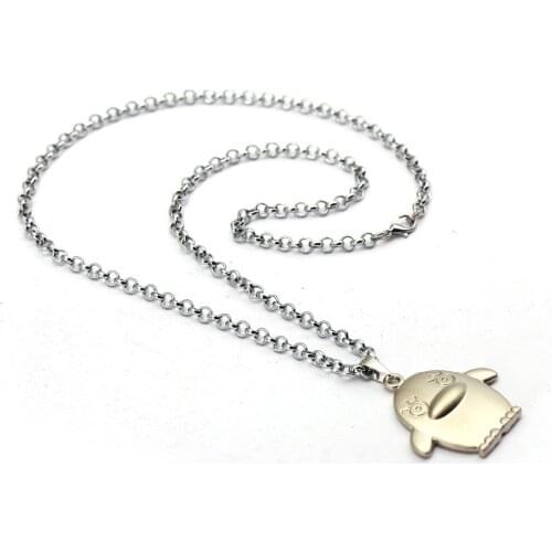 Fashion Janpanese Anime GINTAMA Necklace Elizabeth Sakata Metal Pendant Necklace For Women Men Jewelry