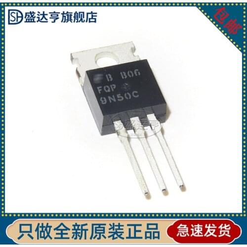 10Pcs/Lot FQP9N50C MARKING:9N50C TO-220 DipMOS Triode 9A 500V