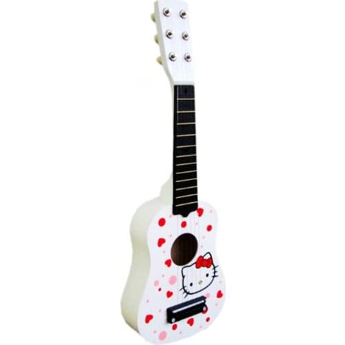 21-inch Children Guitar Musical Instrument Wooden Childrens Toys Ukulele Christmas Gifts