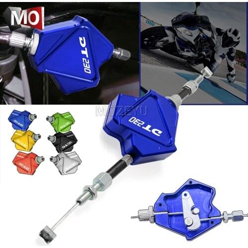 Motorcycle CNC Aluminum Stunt Clutch Lever Easy Pull Cable System For YAMAHA DT230 DT 230 LANZA 1997-2011 2010 2009 2008 2007