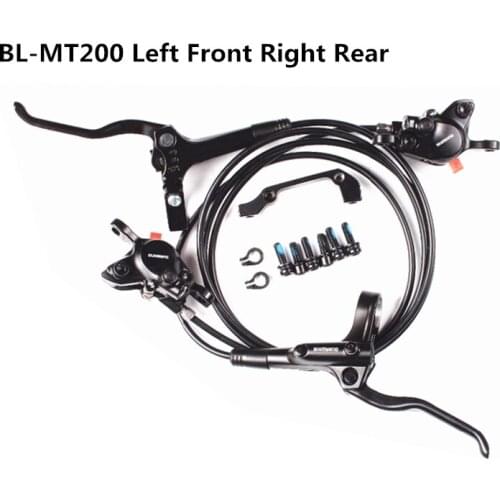 BR-BL-MT200 M315 Brake Bicycle Bike MTB Hydraulic Disc Brake Set Clamp Mountain Bike Brake Update From M315 brake lever