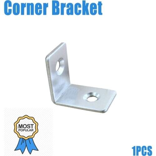 Stainless Steel Corner Braces 90 Degree Right Angle Corner Bracesor for Furniture Cabinet Screens Wall