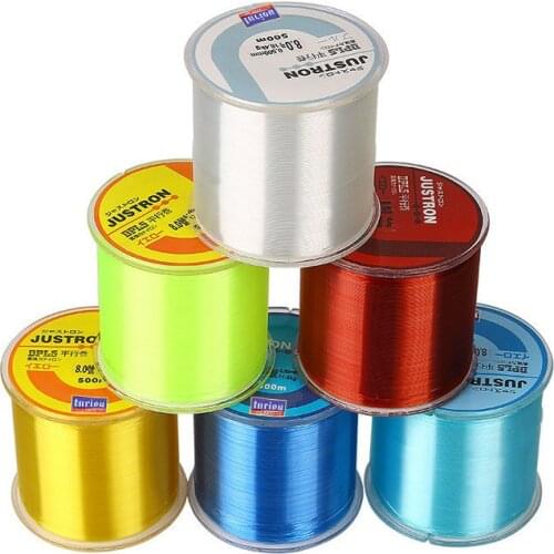 Hot Nylon Line Super Strong Nylon Fishing Line 500M Apanese Durable Monofilament Rock Sea Fishing Line Thread Bulk Spool