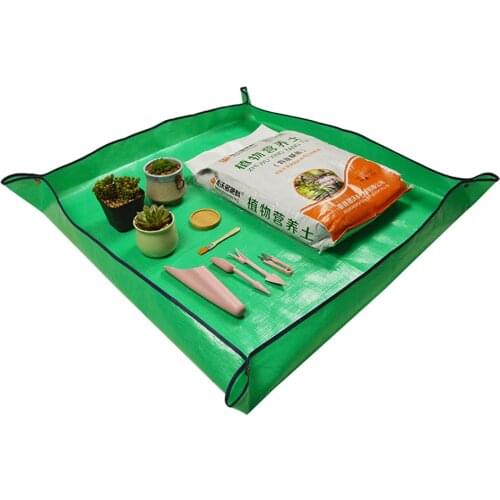 Indoor Plant Repotting Square Mat For Succulent Flowers Plants Indoor Transplantation-3.3/3.3 Ft100/100 CM