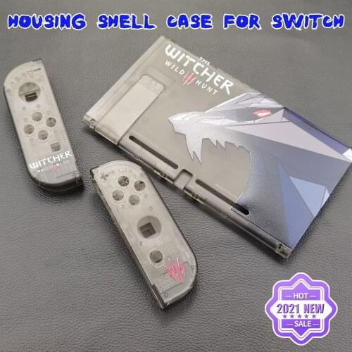Joy Con Controller Housing Shell DIY The Witchers Replacement Shell Case for Nintendos Switch NS Joy-Con Replace Housing Shell