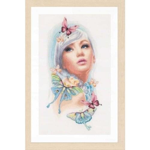 Lanarte PN-0171930 butterfly dream Counted Cross Stitch 11CT 14CT 18CT DIY Cross Stitch Kits Embroidery Needlework Sets