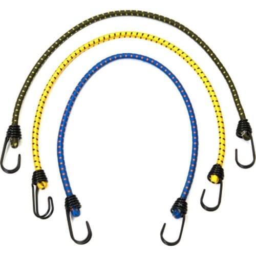 New Double Hooks Outdoor High Elastic Rope Travel Luggage Tied Camping Accessories Indoor for Camping Hiking Outdoor equipment