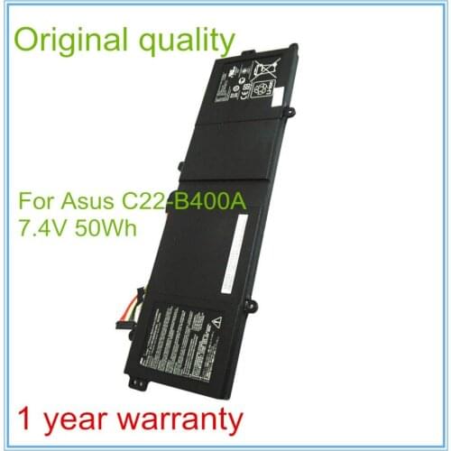 53WH Original New Laptop Battery C22-B400A For BU400V BU400A Ultrabook C22-B400A 7.5V 7070mAh