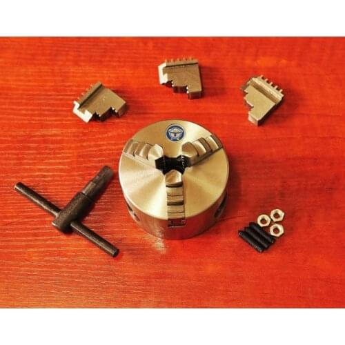 80 three-jaw self-centering chuck, k11-80, with pros and cons, metalworking, carpentry