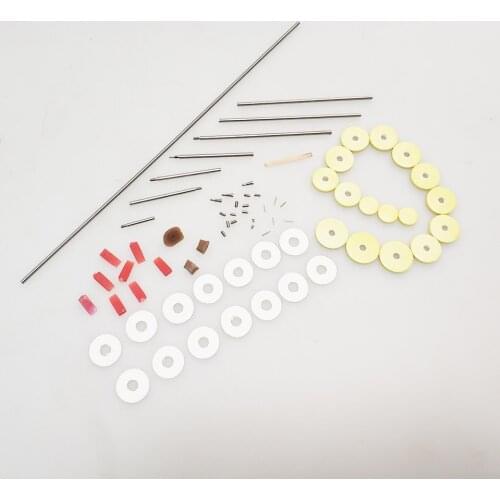 Straight Flute Maintenance Tool Screw Combination Different Flute Repair Parts Screws,Parts + Closed Holes Flute Pads