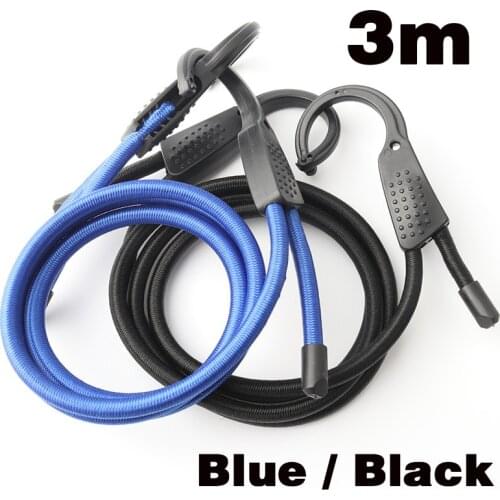 3M Adjustable Bungee Cord Belt cargo straps for Car motorcycle bike Strong Belt for Luggage Bag Car Roof Cargo Outdoor Camping