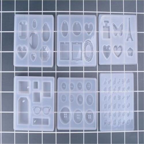 Diy Dropping Rubber Mould Several Dropping Moulds Tower Style Diamond Digital Letter Twisting Mould