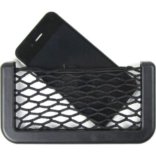 1pcs Car Mesh Net Bag Car Organizer Seat Back Storage Bag for alfa romeo 159 147 156 giulietta mito Giulia Stelvio car styling