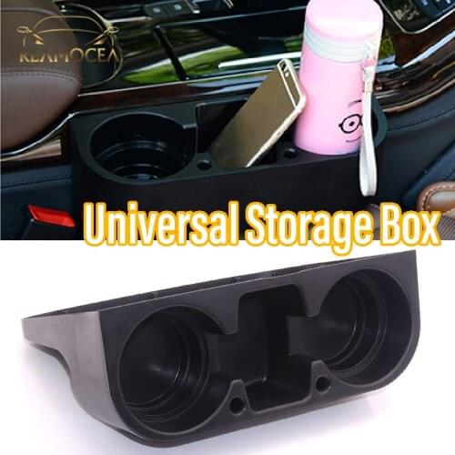 Reamocea Universal Car Seat Crevice Storage Box Seat Gap Slit Pocket Catcher Card Phone Holder Pocket Car Container Organizer
