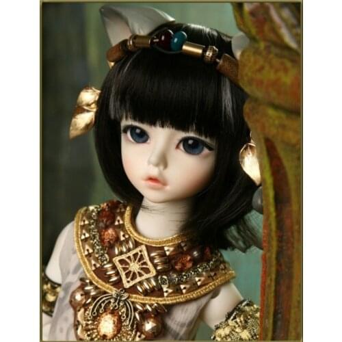 1/4 scale nude BJD girl Human body MSD Joint doll Resin model toy gift,not include clothes,shoes,wig and other D2127