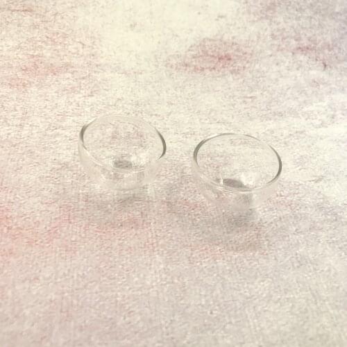 10pcs/lot 30mm Transparent half glass globe bubble glass dome bottle locket vial pendant handmade diy jewelry findings terrarium