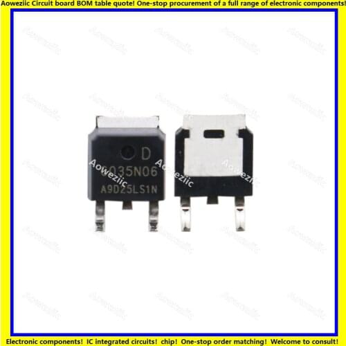 Aoweziic 10Pcs HYG035N06LS1D HYG035N06D G035N06D G035N06 TO-252-2L 65V 150A