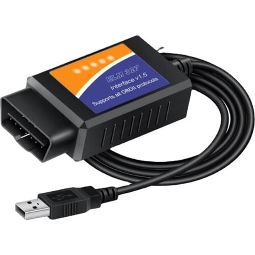 Auto Code Reader OBD/OBDII OBD2 Scanner ELM327 V1.5 USB Car Diagnostic Tool Interface obd Scanner for Engine Fault Code