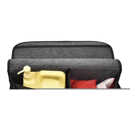 Car Storage Box Organizer Compartment Trunk Storage Bag Folding Multifunctional Tool Kit With Partition Board Auto Accessories N