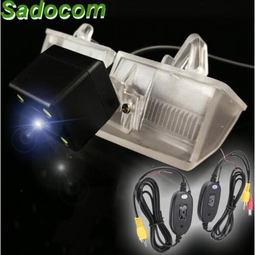 For Toyota RAV4 2016 2017 Rear view camera Parking Line Waterproof Night Vision 4LED CCD backup camera monitor screen filter